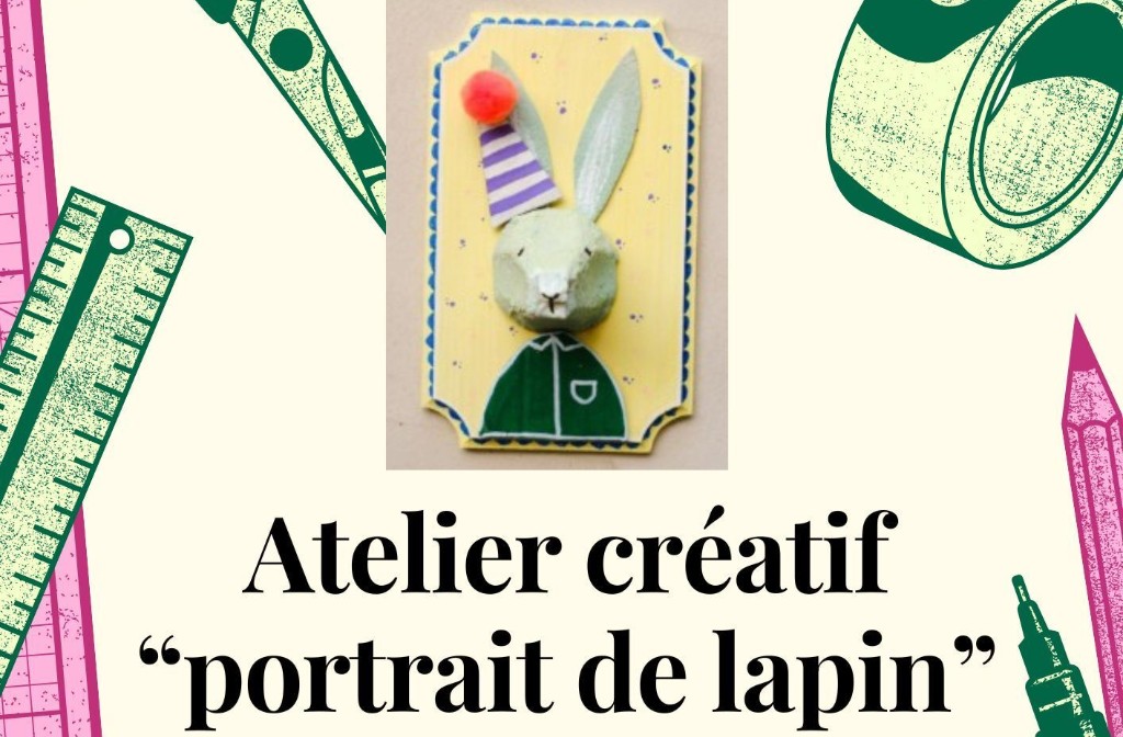Atelier créatif | Portrait de lapin Lalinde
