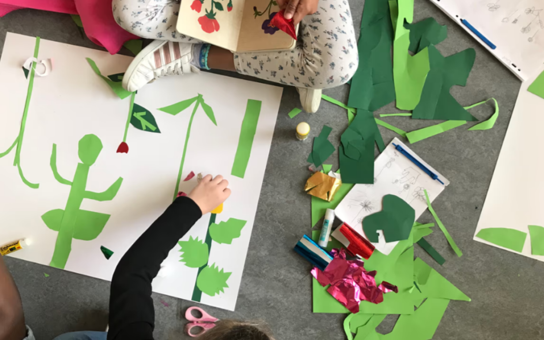 Atelier créatif pour les petits : crée ton imagier en fleurs ! Forêt urbaine de la place du Colonel Fabien Paris