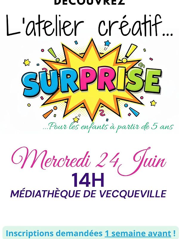 ATELIER CREATIF Vecqueville