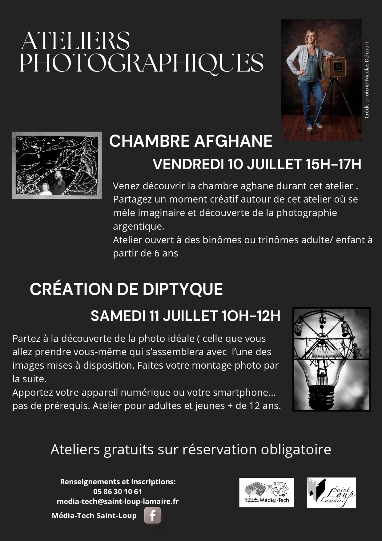 Atelier création de diptyque 32 Rue de la Grille Saint-Loup-Lamairé 2026-07-11