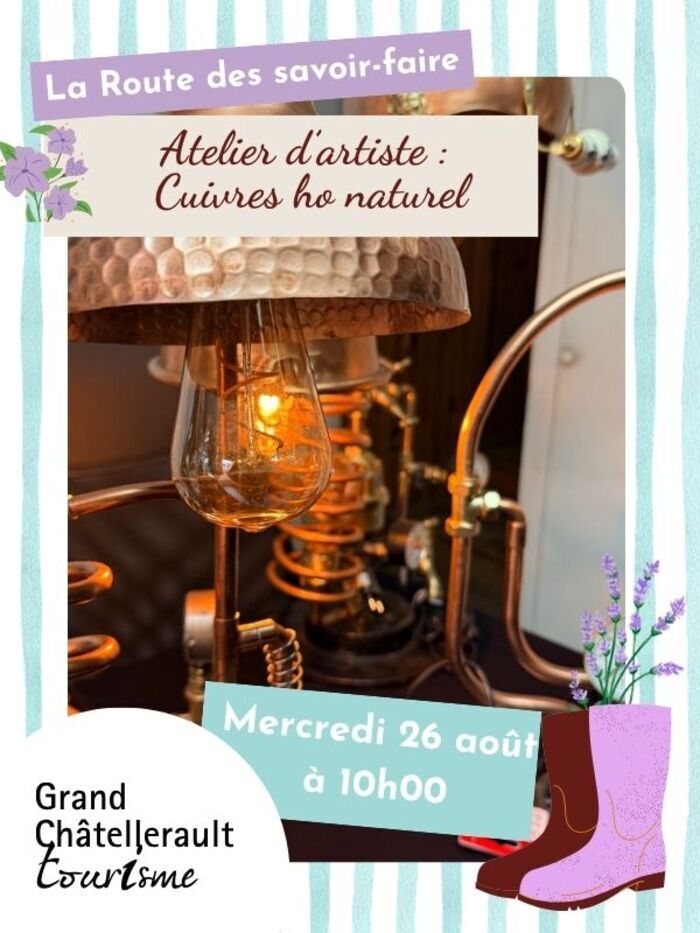 Atelier d&rsquo;artiste Cuivres ho naturel Cuivres Ho Naturel Châtellerault