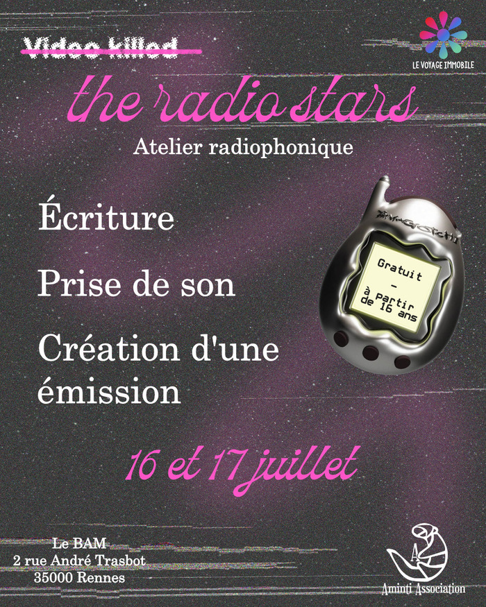Atelier de création et d&rsquo;enregistrement d&rsquo;une émission de radio ! Le BAM Rennes