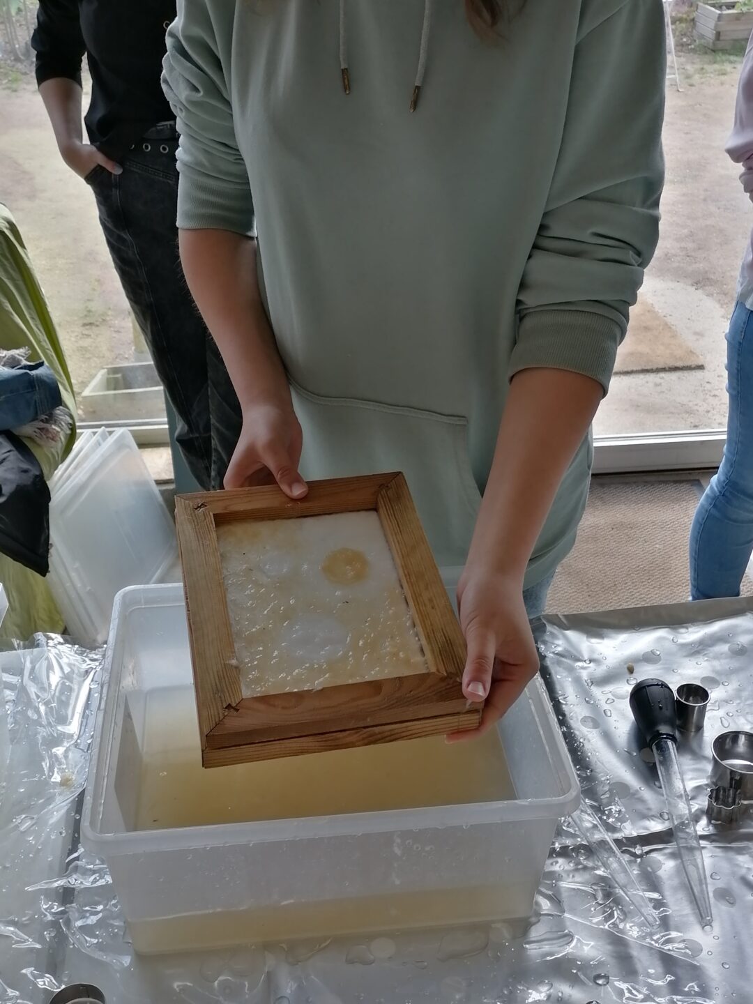 Atelier de pratique artistique | Papiers Japonais  Le Malesherbois
