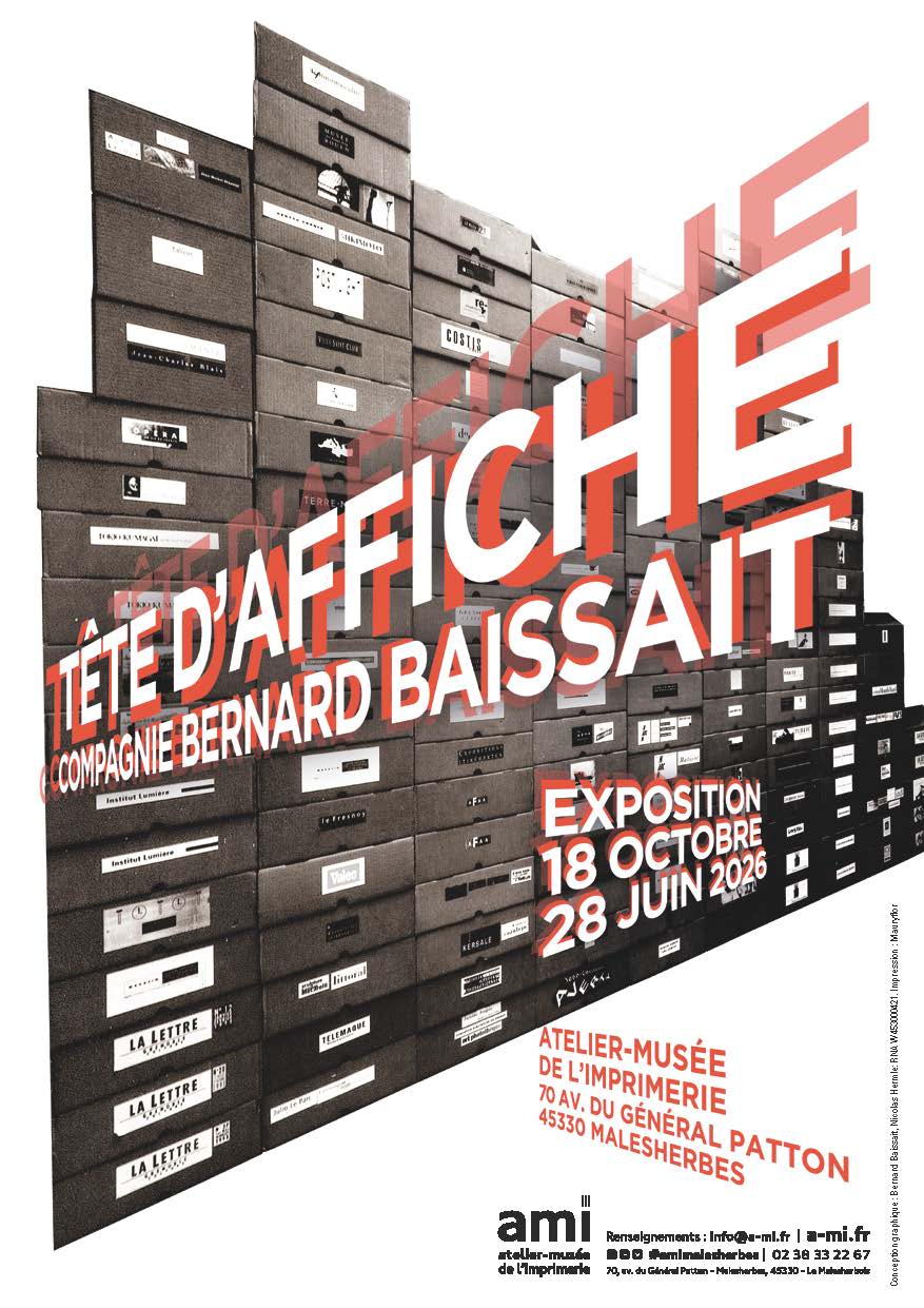 Atelier-école | Sérigraphie sur papier Tête d’affiches Le Malesherbois