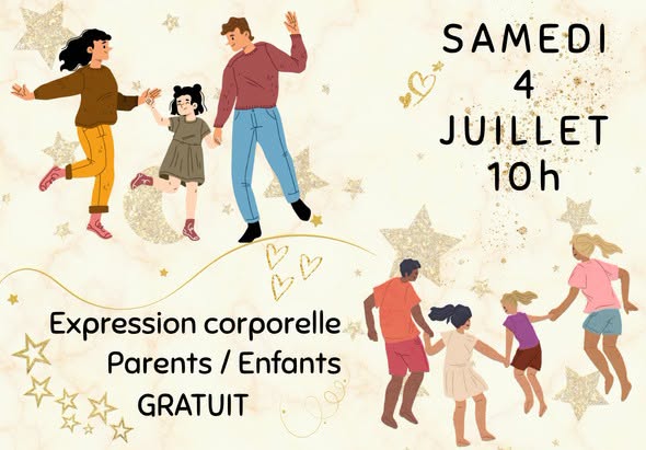 Atelier expression corporelle parent/enfant EVS Le Foirail Bouglon