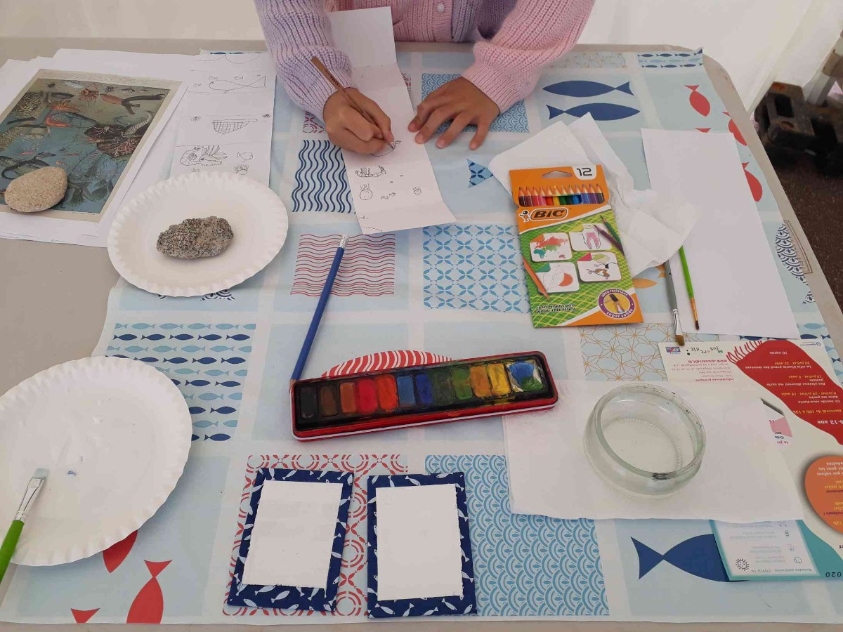 Atelier famille Un monde sous-marin dans ma poche 2 Rue du Général Gallieni Lion-sur-Mer 2026-07-21