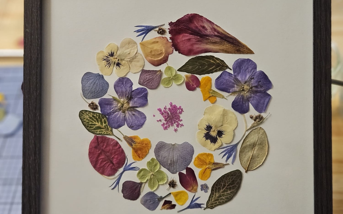 Atelier herbier encadré avec Graines de botaniste WoMa Paris