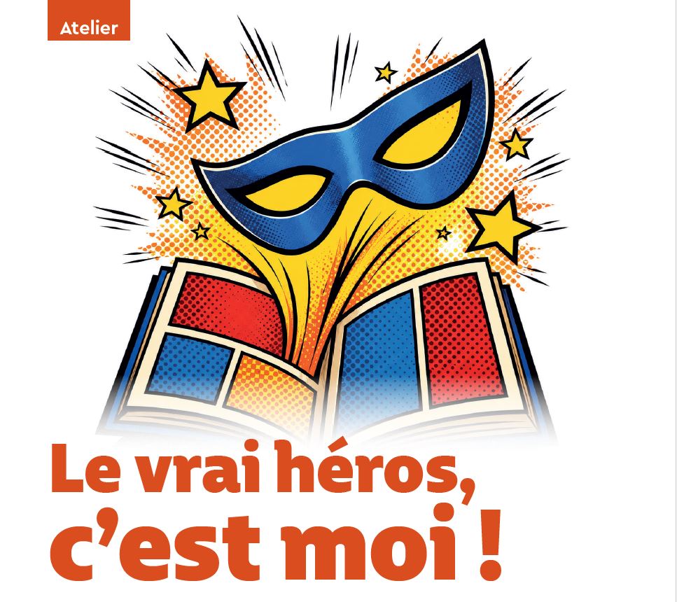 Atelier Histoires et masques Le vrai héros, c&rsquo;est moi ! Médiathèque de Parthenay Parthenay