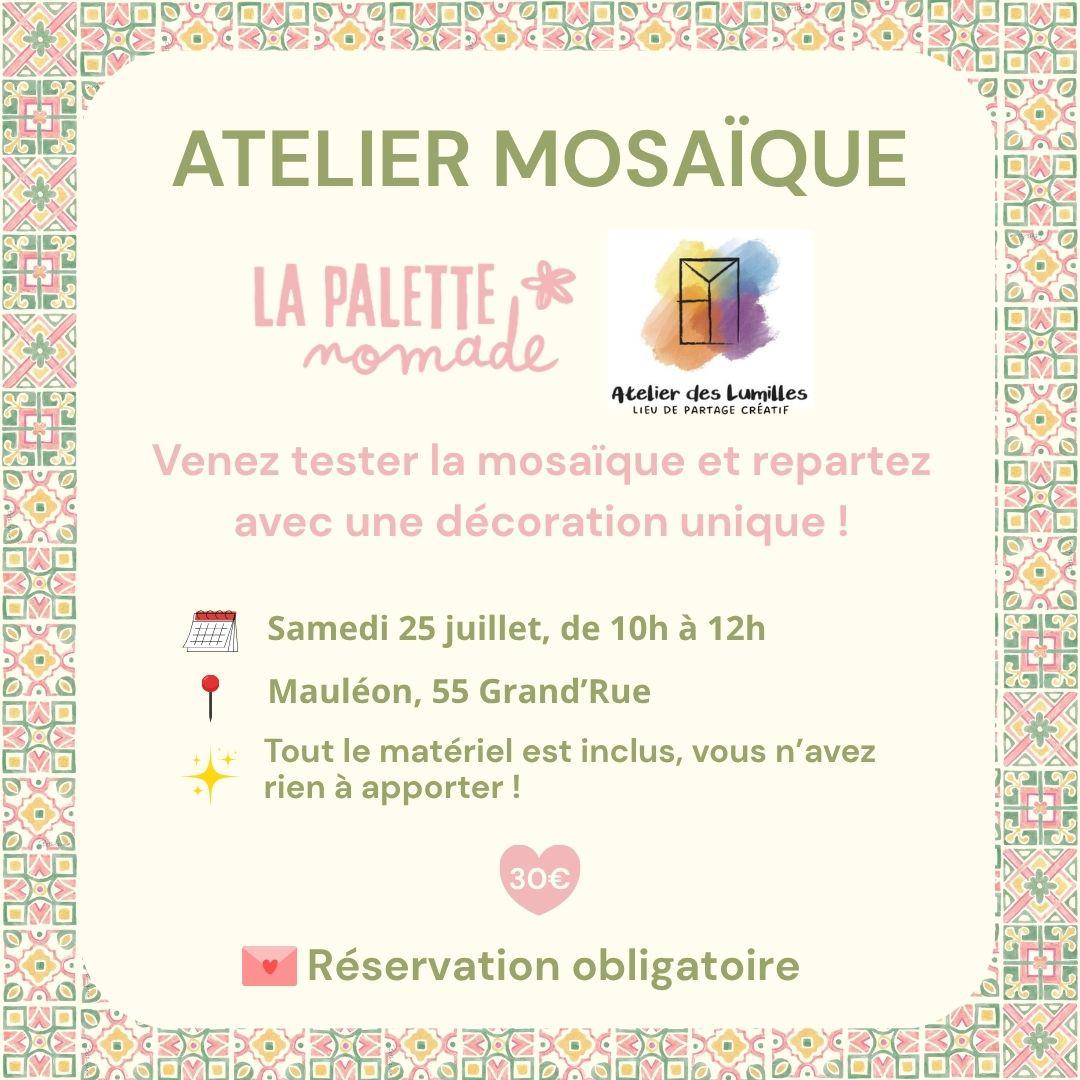 Atelier Mosaïque Atelier des Lumilles Mauléon