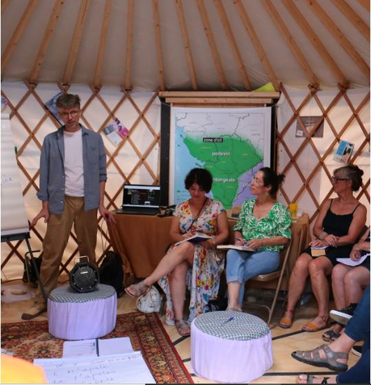 Atelier parlanjhe Le coen daus oralles Festival de Bouche à Oreille Les Berges du Thouet Parthenay 2026-07-23