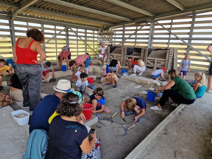 Atelier participatif « Découverte de l’archéologie » de 11h à 12h., Musée et Site Gallo-Romains du Fâ, Barzan