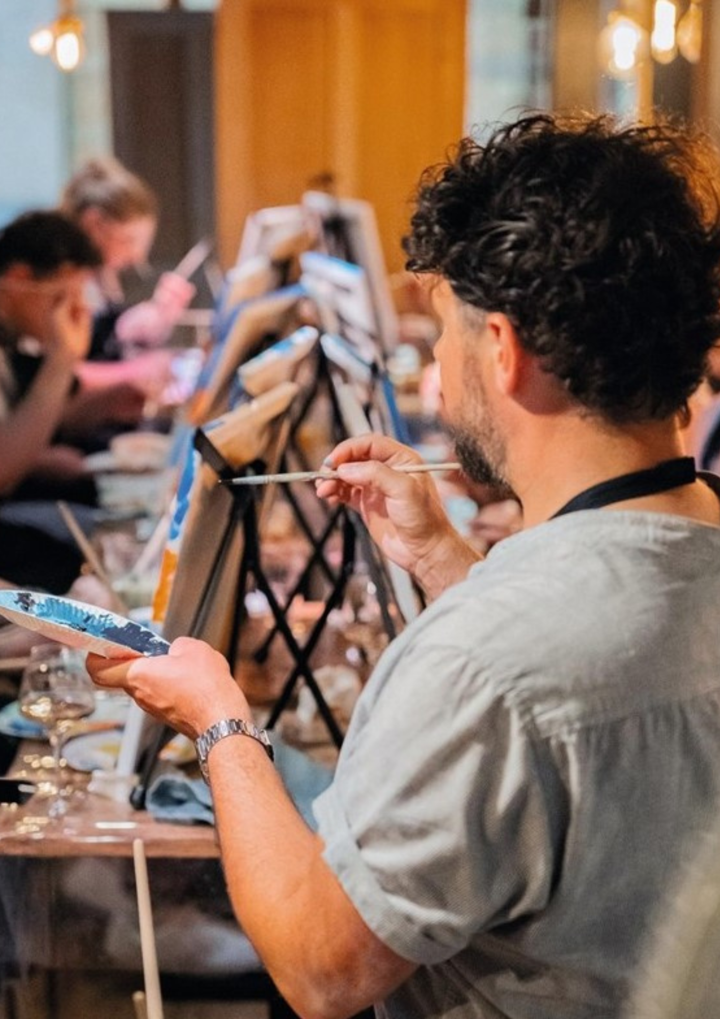 Atelier peinture en plein air // L’Art est dans le pré Parc de la Mairie Clérey 2026-08-21