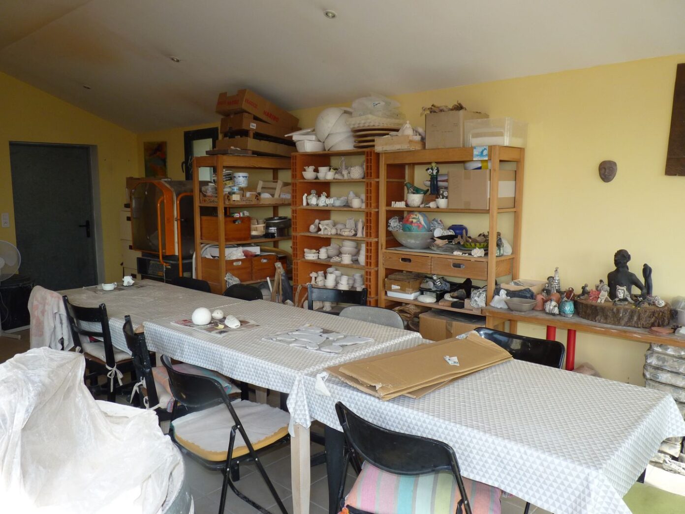 Atelier poterie, Les Arts & Salamandre  Diusse