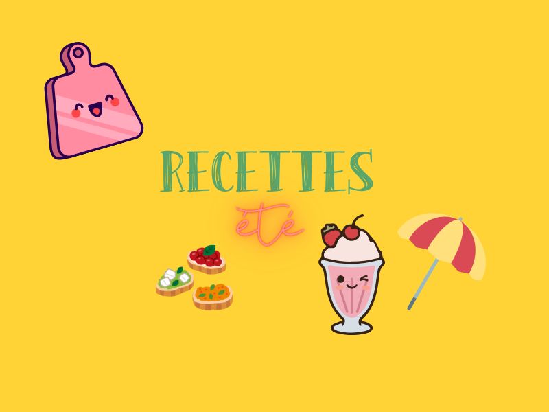 Atelier recettes été Atelier pour enfants Chez Tatie Granville