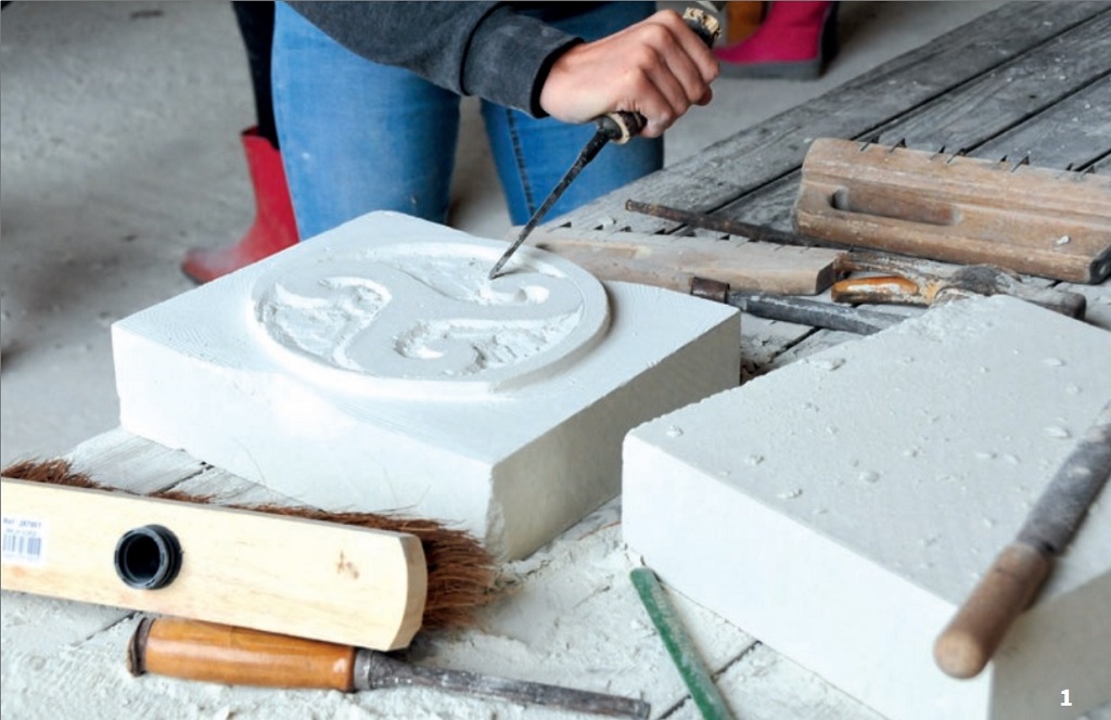 Atelier sculpture Prieuré de Villesalem Journet