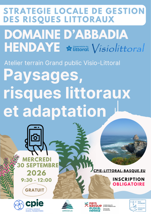 Atelier terrain Paysages, risques littoraux et adaptation Rue d&rsquo;Armatonde Hendaye