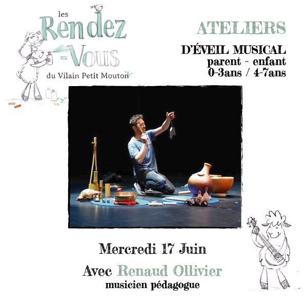 Ateliers d’Eveil musical Parent-Enfant Douchy-Montcorbon