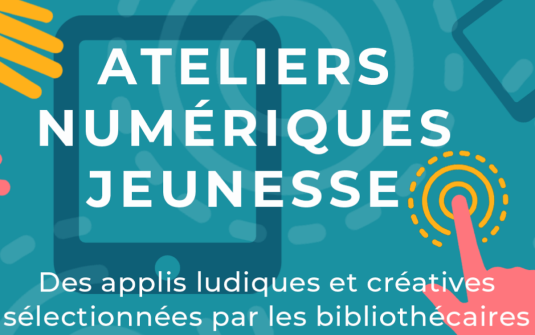 Ateliers numériques jeunesse septembre décembre Médiathèque Marguerite Duras Paris