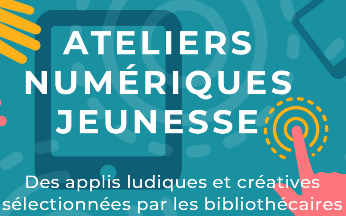 Ateliers numériques jeunesse septembre décembre Médiathèque Marguerite Duras Paris