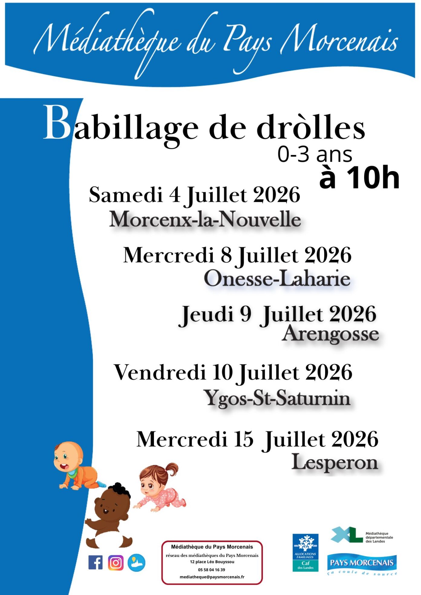 Babillage de dròlles Arengosse  Arengosse