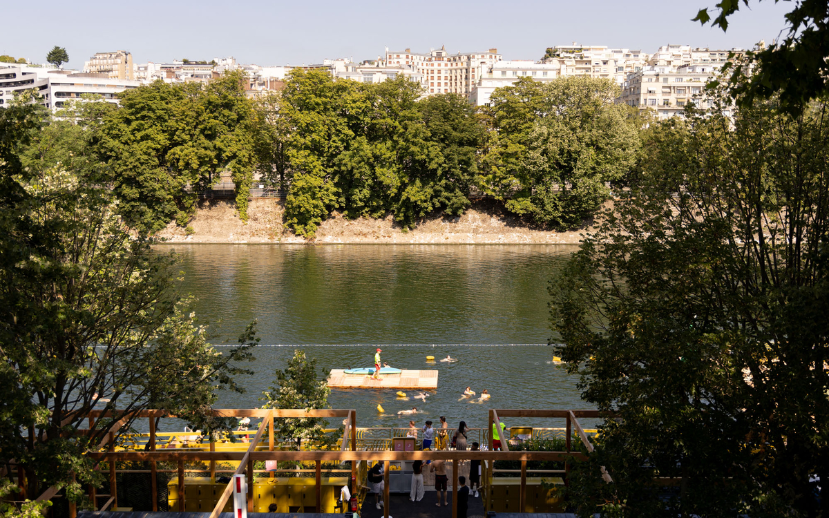 Baignade estivale dans la Seine : bras de Grenelle Bras de Grenelle Paris