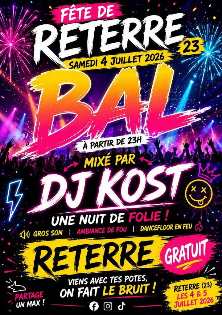 BAL A RETERRE  Reterre