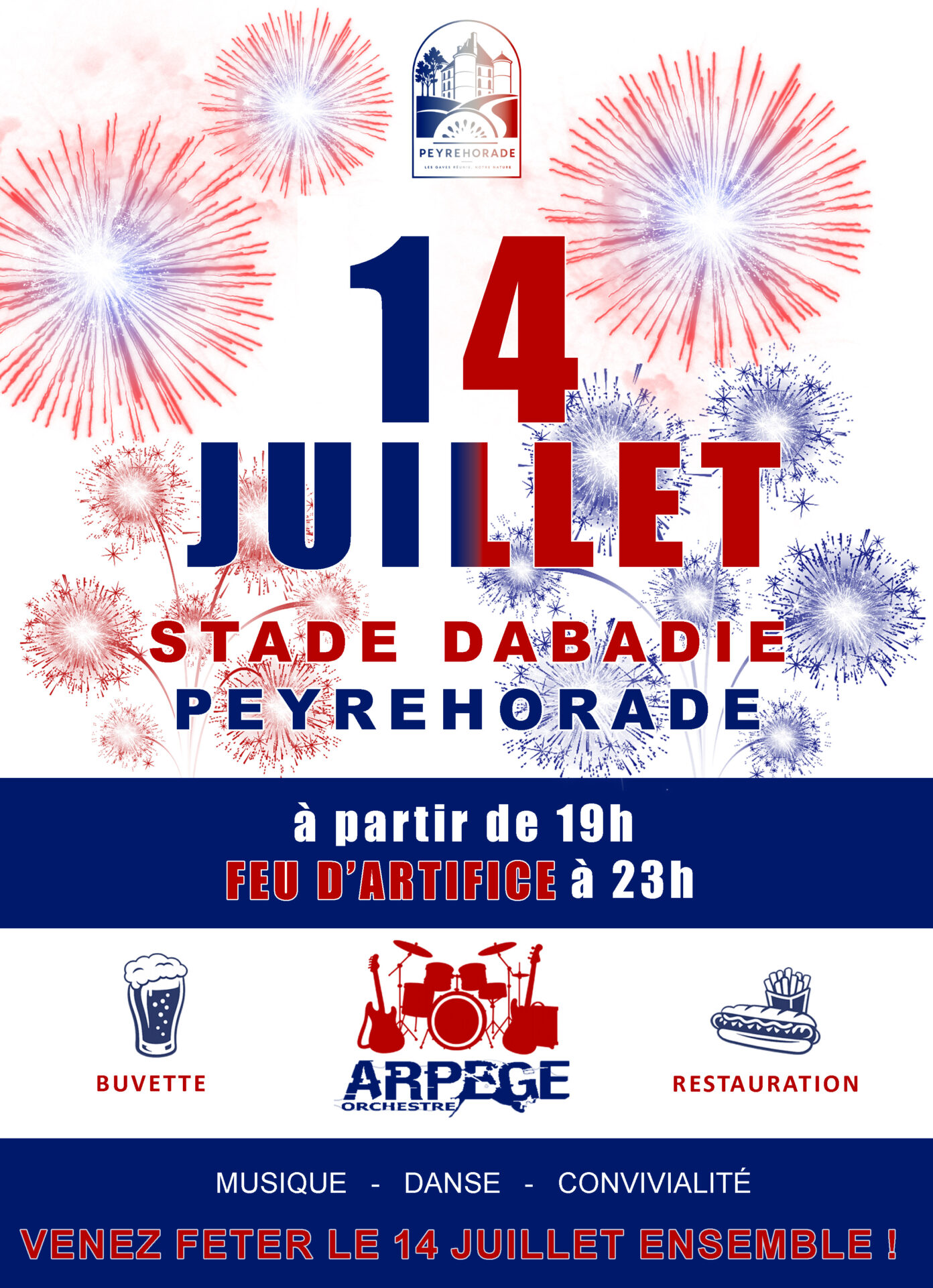 Bal du 14 juillet  Peyrehorade