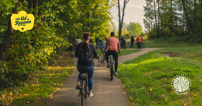 Balade à vél’eau Jardin des Mille Pas Rennes