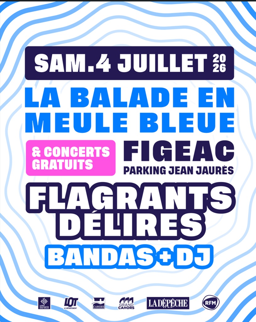 Balade bleue et soirée concerts à Figeac Figeac