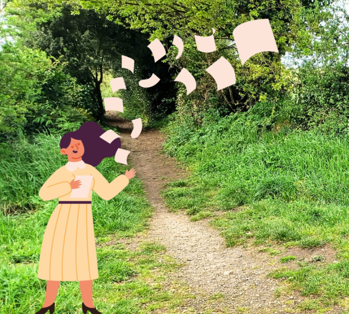 Balade d’écriture – De la feuille à la plume École primaire Jean-Zay Couëron