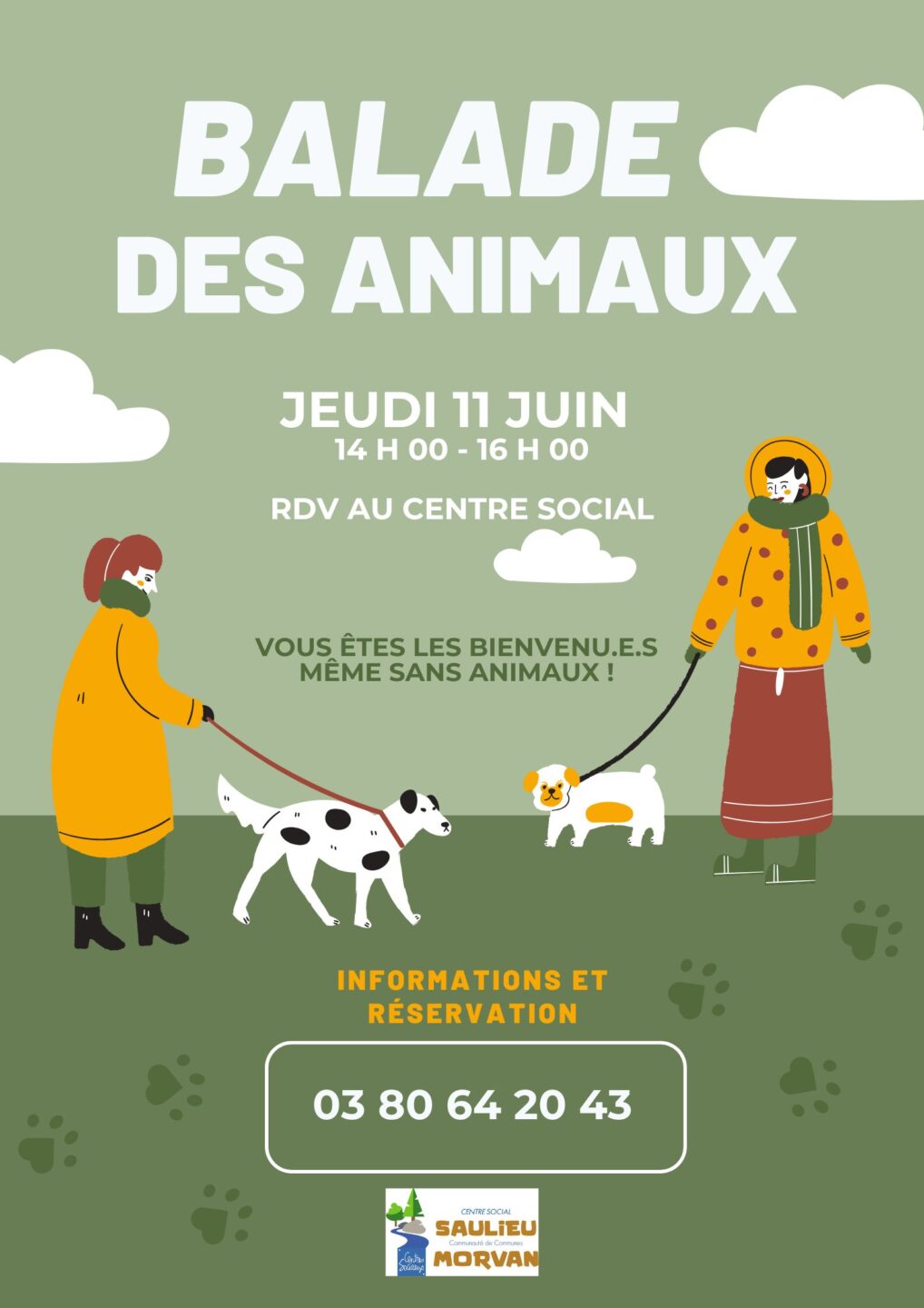 Balade des animaux Centre Social Saulieu