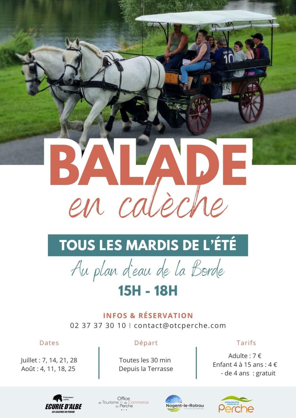 Balade en calèche à La Borde Arcisses