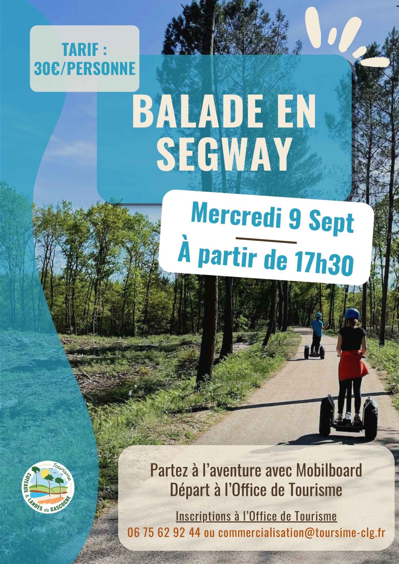 Balade en Segway  Casteljaloux