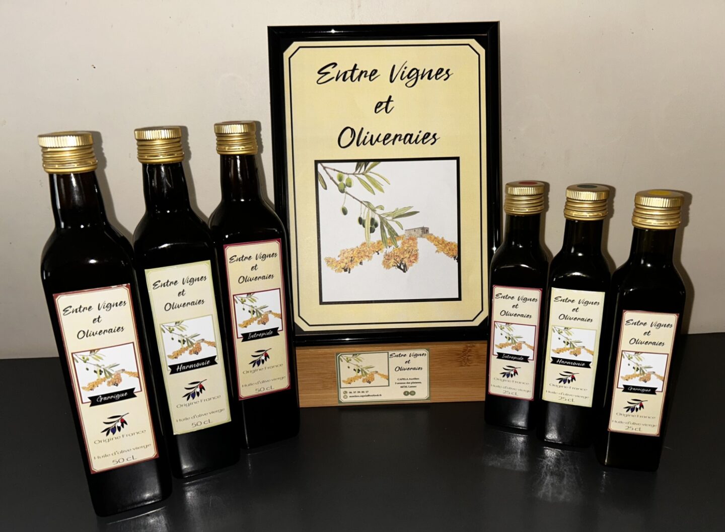 BALADE ENTRE VIGNES ET OLIVERAIES Lansac