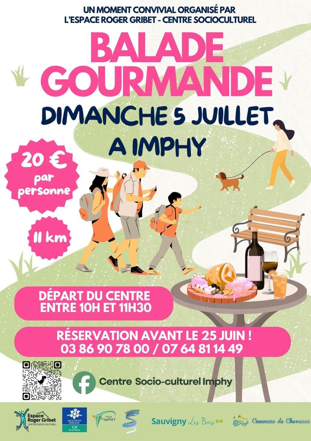 Balade gourmande Espace Roger Gribet Centre Socioculturel Imphy