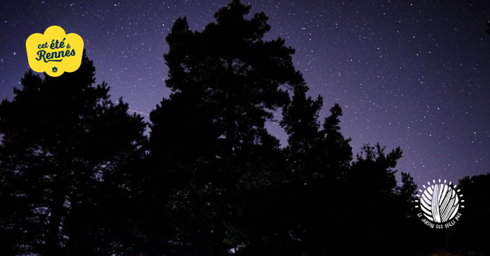 Balade nocturne enchantée Jardin des Mille Pas Rennes