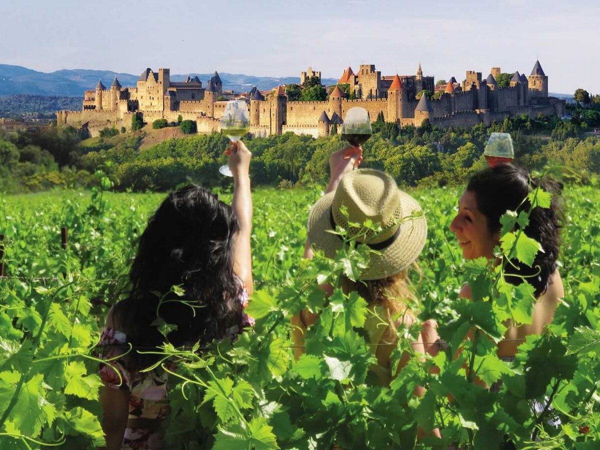 BALADES VIGNERONNES EN GRAND CARCASSONNE DOMAINE SAINTE-MARIE DES CROZES Douzens