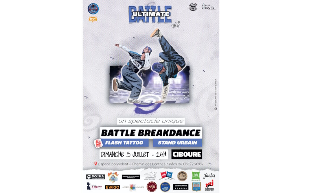 Battle de breakdance international Espace polyvalent Ciboure