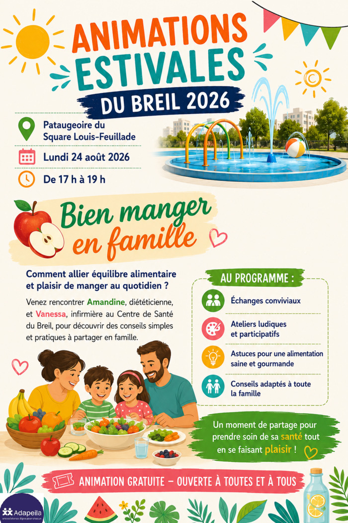 BIEN MANGER EN FAMILLE Square Louis Feuillade Nantes