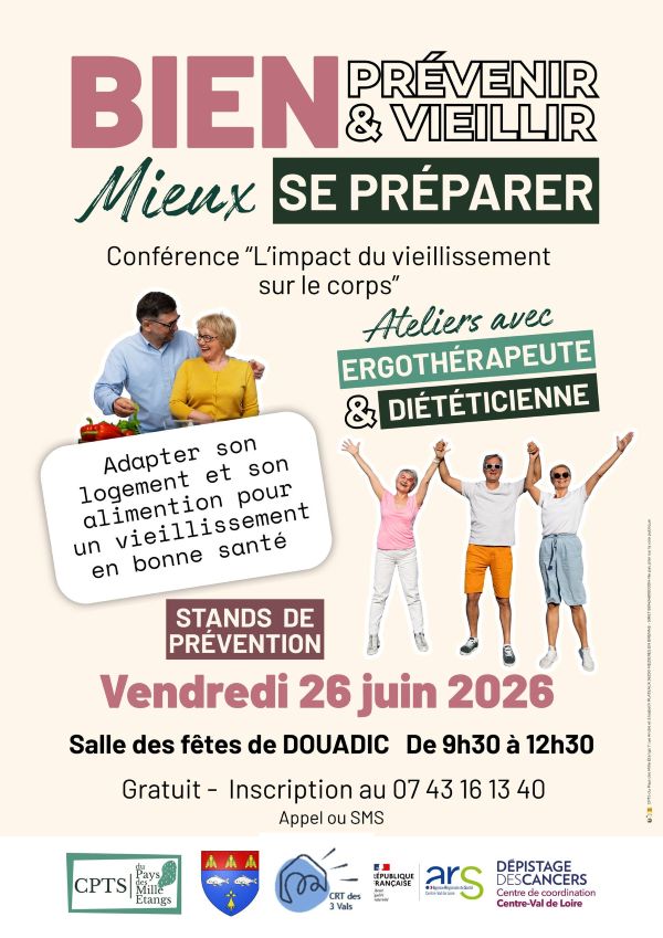 Bien prévenir et vieillir Douadic