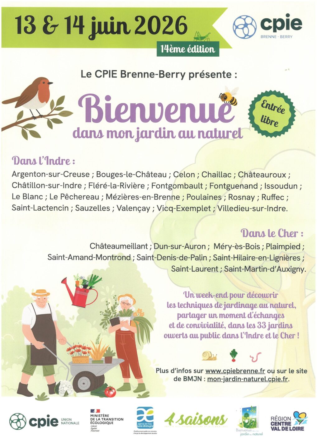 Bienvenue dans mon jardin au naturel Saint-Amand-Montrond Saint-Amand-Montrond