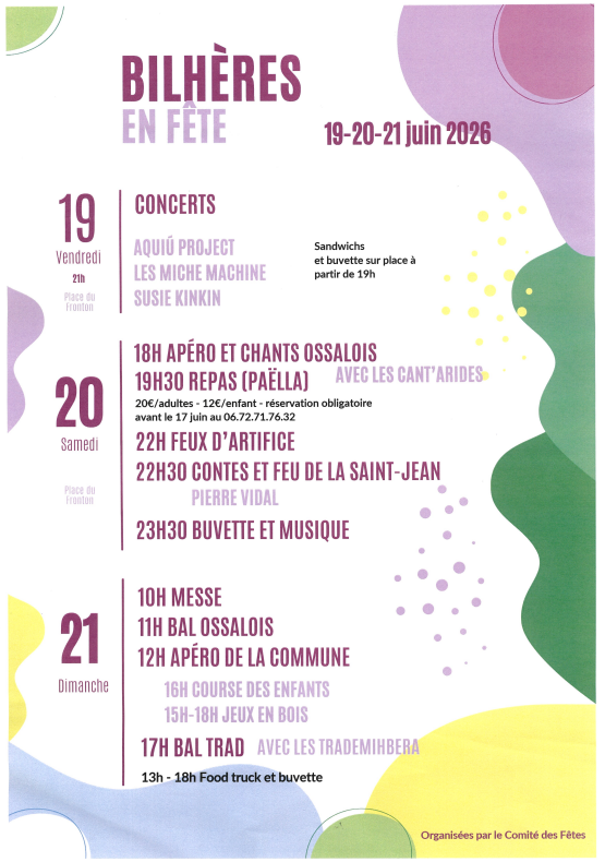 Bilhères en fêtes Bilhères