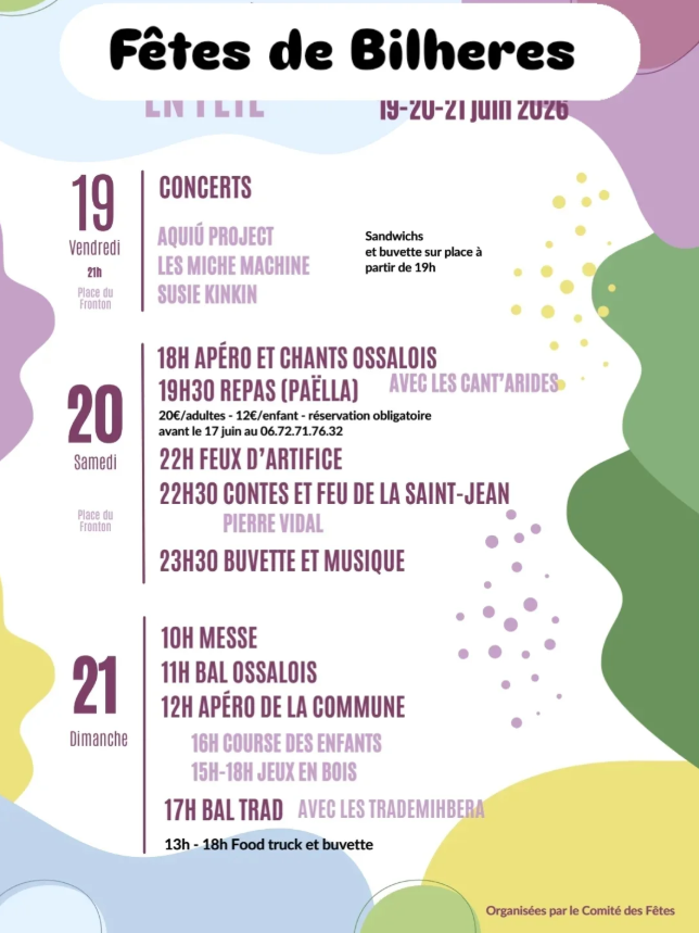 Bilhères en fêtes Bilhères
