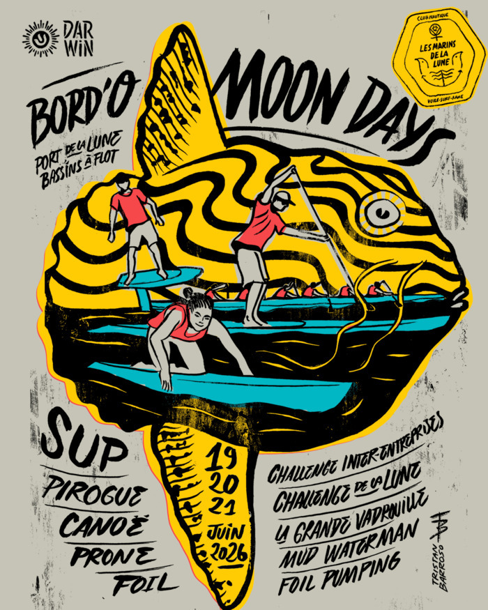 BORD'O MOONDAYS 2026 : Les marins de la lune - DEMANDEZ LE PROGRAMME ! Les Chantiers de la Garonne Bordeaux