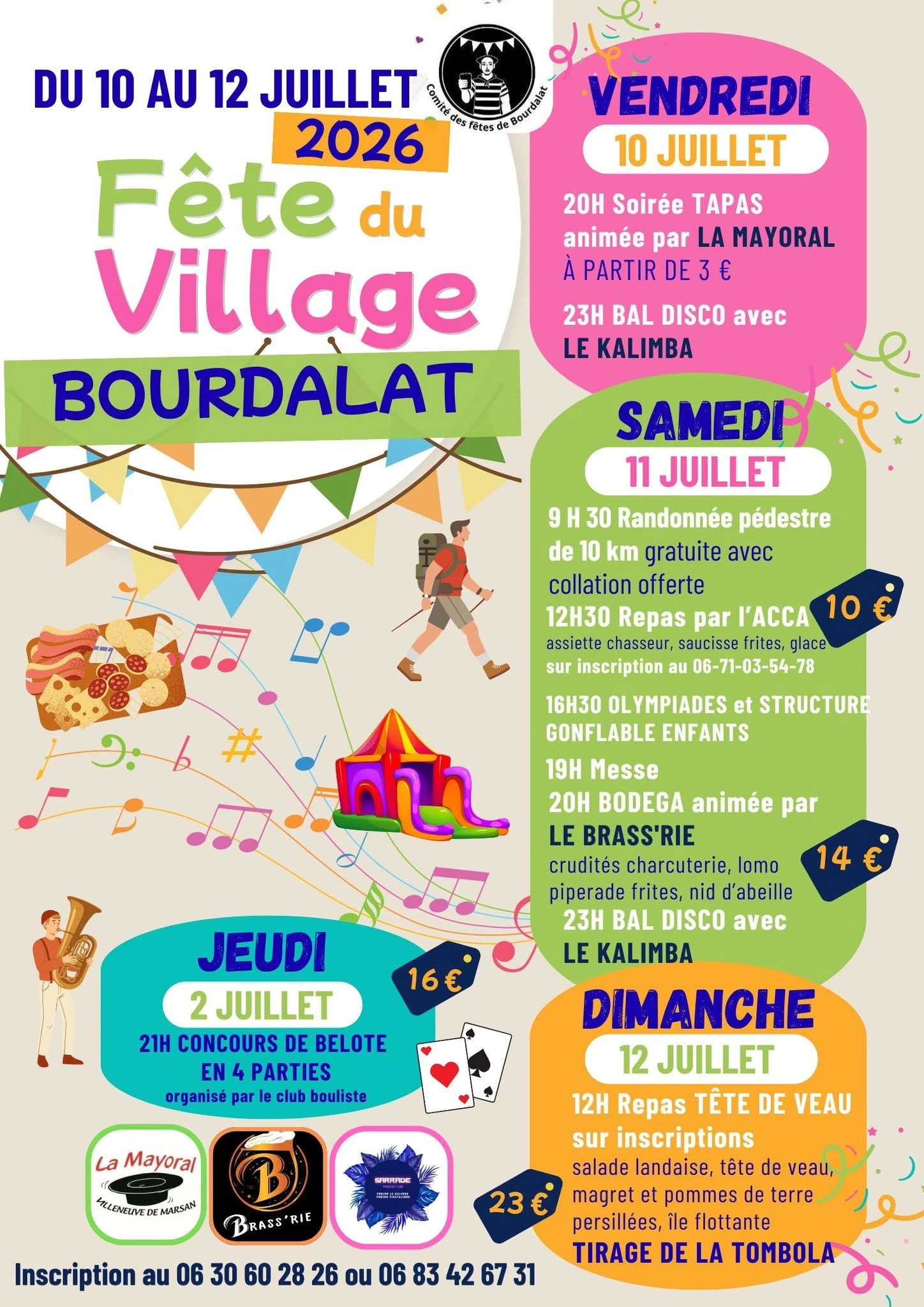 Bourdalat en Fête  Bourdalat
