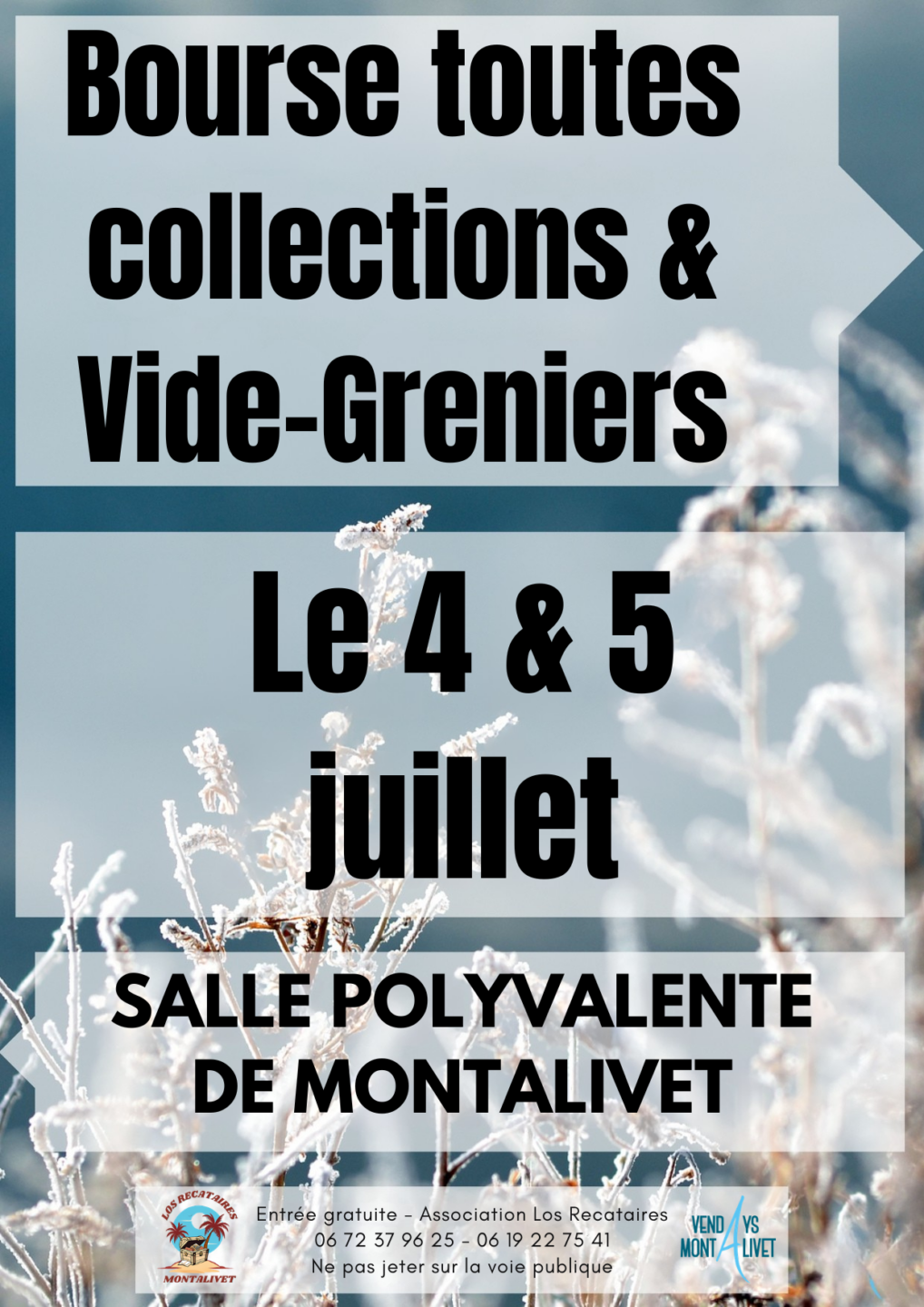 Bourse toutes collections et vide-greniers Vendays-Montalivet