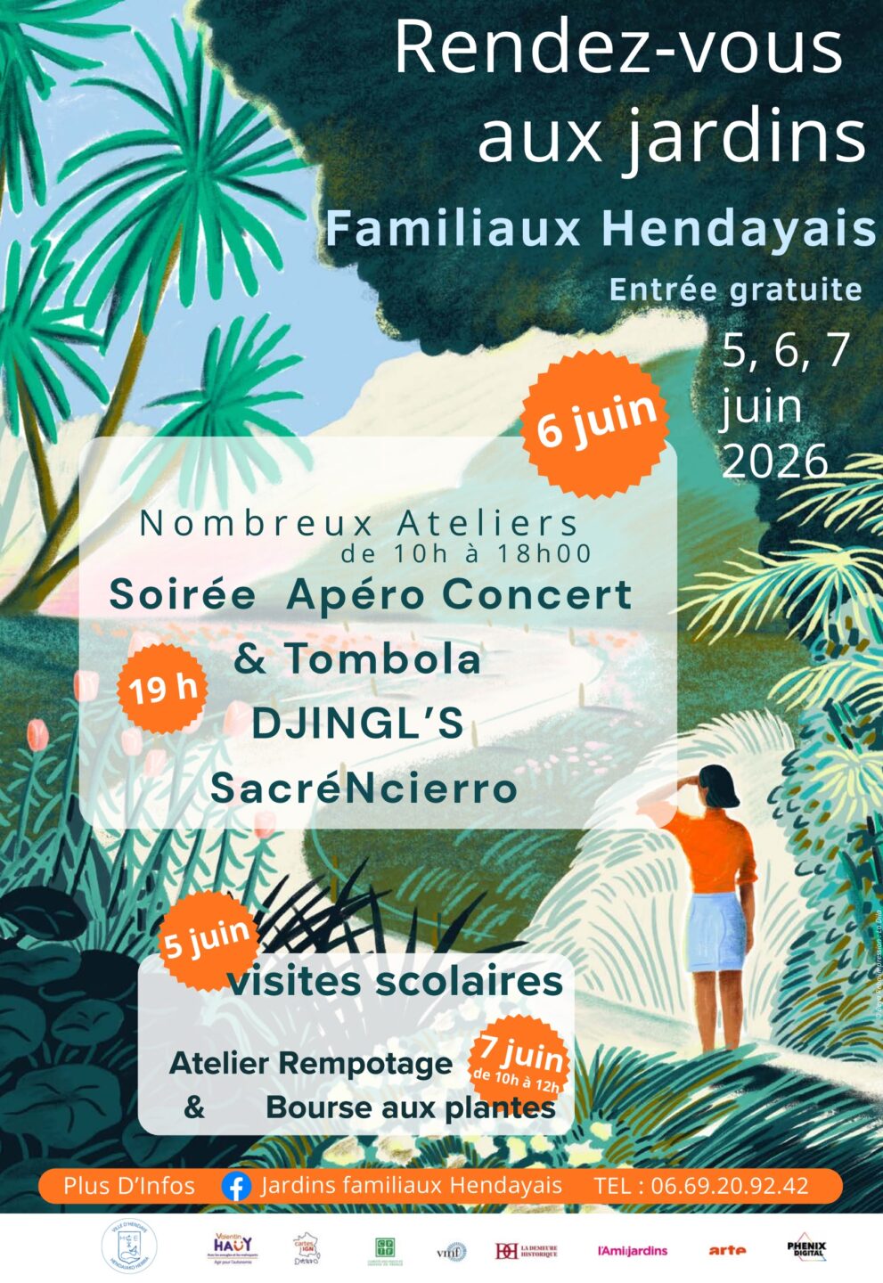 Bourses aux plantes Jardins familiaux Hendayais Hendaye