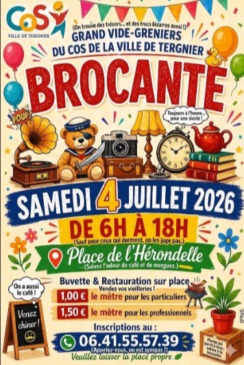 Brocante à Tergnier  Tergnier