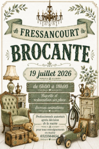 Brocante de Fressancourt  Fressancourt
