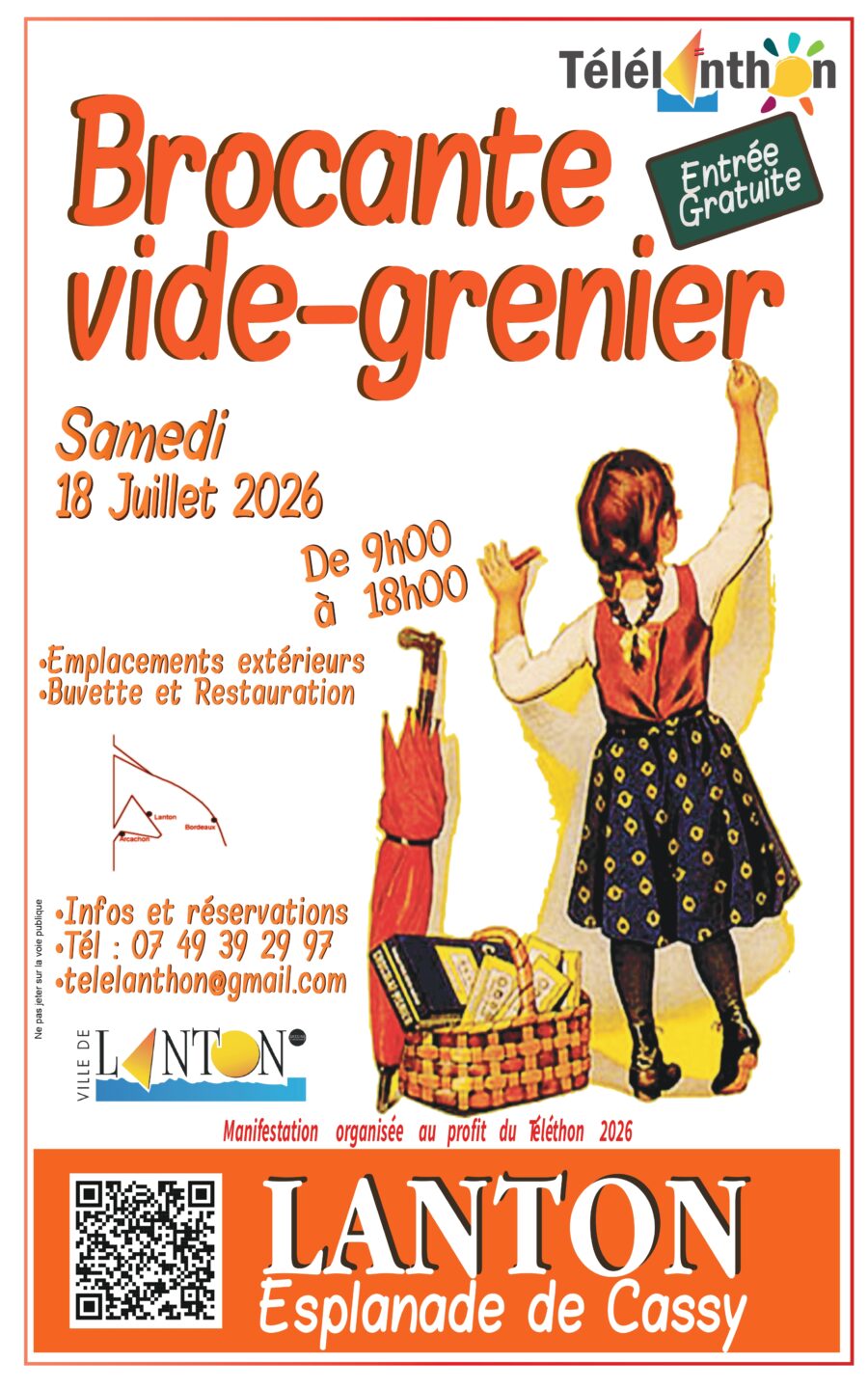 Brocante et Vide-Grenier Rue du Port Lanton